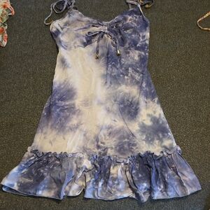 Vine and Valley Blue Smocked Dress